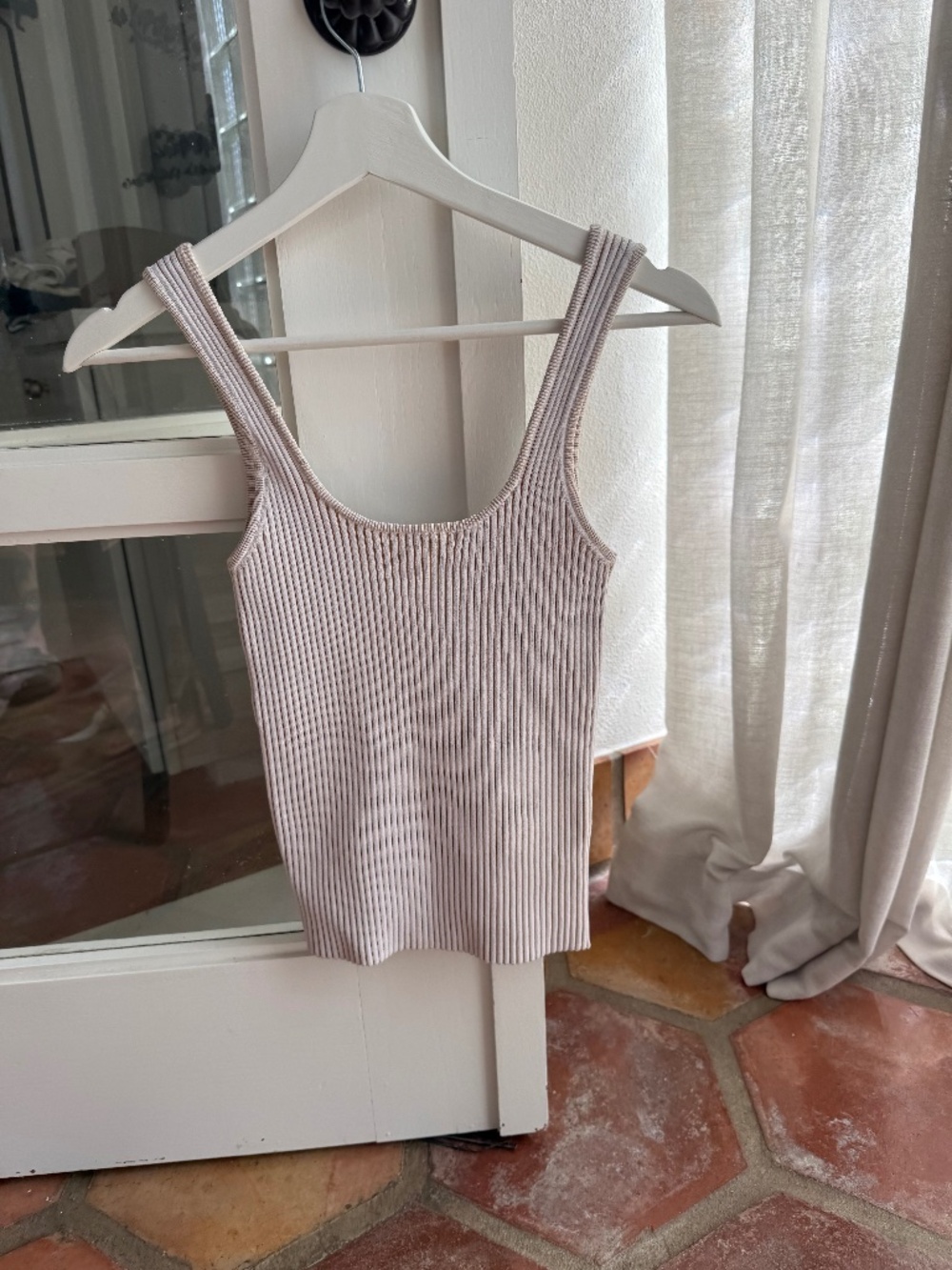 Anine Bing ribbed tank top